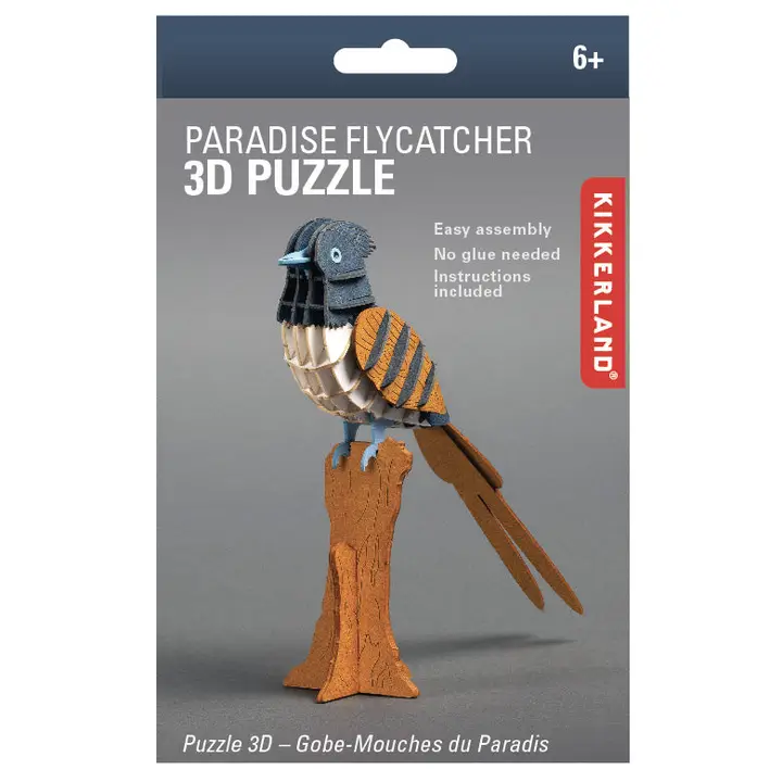PARADISE FLYCATCHER 3D PUZZLE