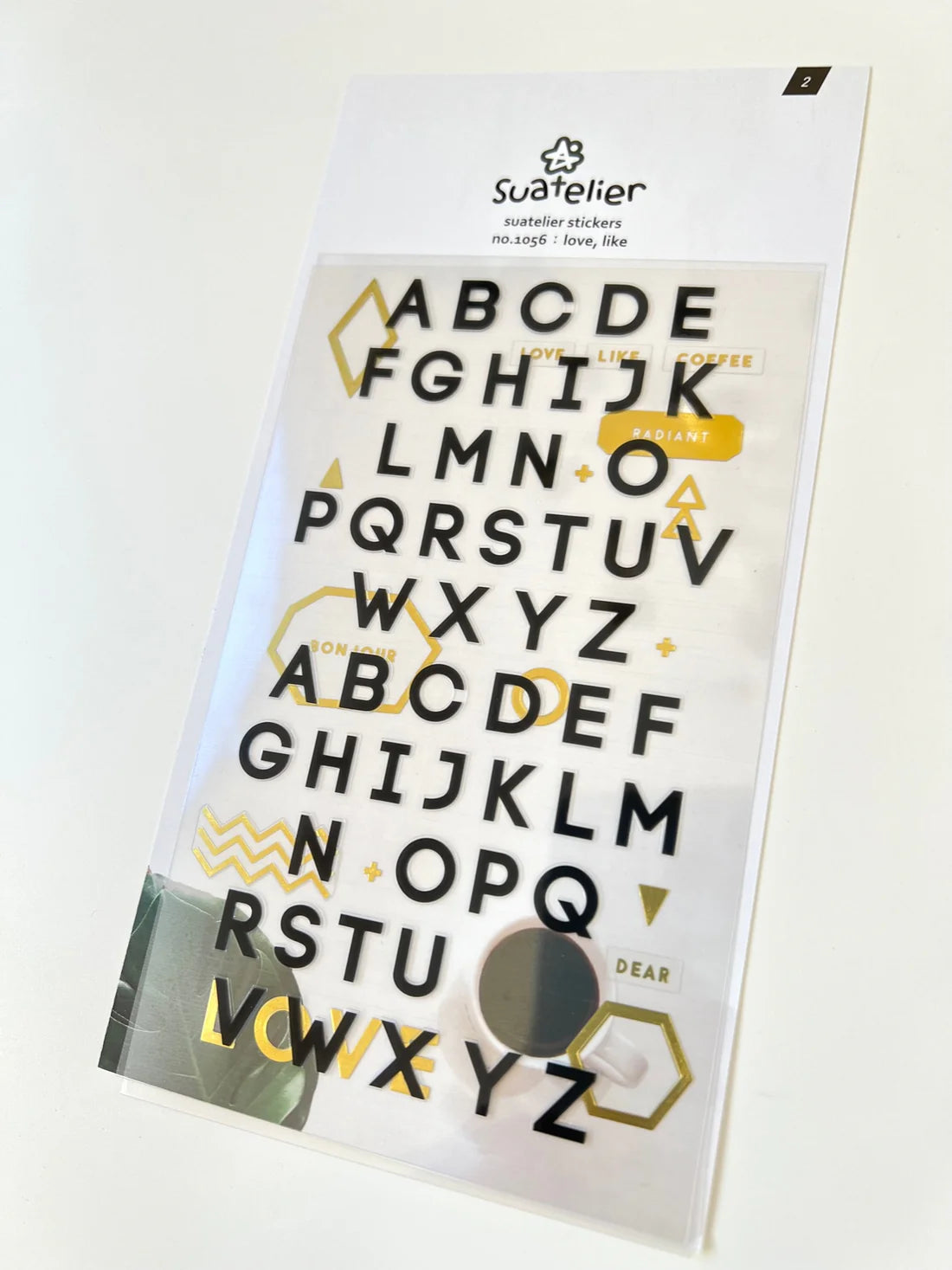 STICKERS - LETTERS