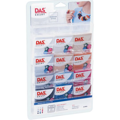 DAS SMART OVEN BAKE POLYMER CLAY 12X28 WARM AND COOL SET