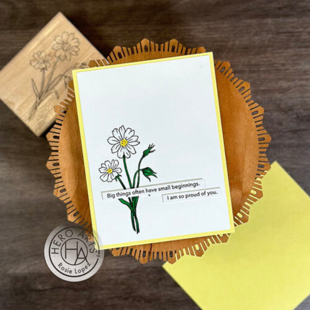 HERO ARTS STAMP- WILD FLOWER