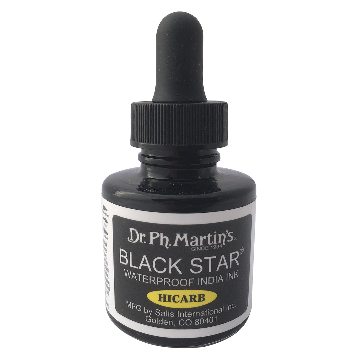 BLACK STAR INDIA INK 1oz HI-CARB