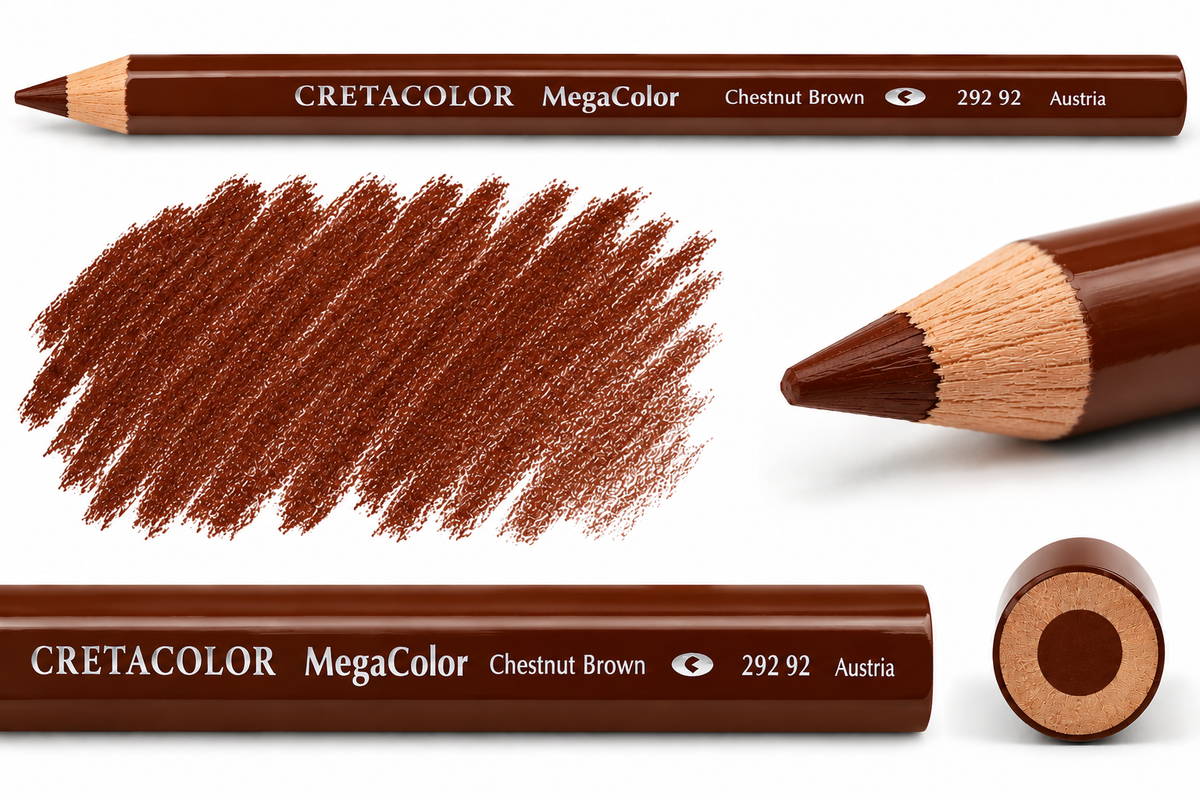 CRETACOLOR MEGACOLOR CHESTNUT BROWN
