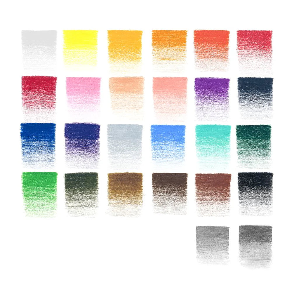 STUDIO PENCIL COLLECTION COLOUR PENCIL WALLET - 27PC