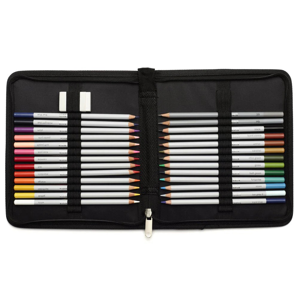 STUDIO PENCIL COLLECTION COLOUR PENCIL WALLET - 27PC