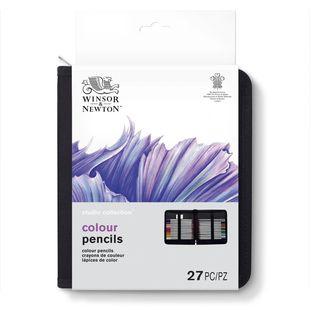 STUDIO PENCIL COLLECTION COLOUR PENCIL WALLET - 27PC