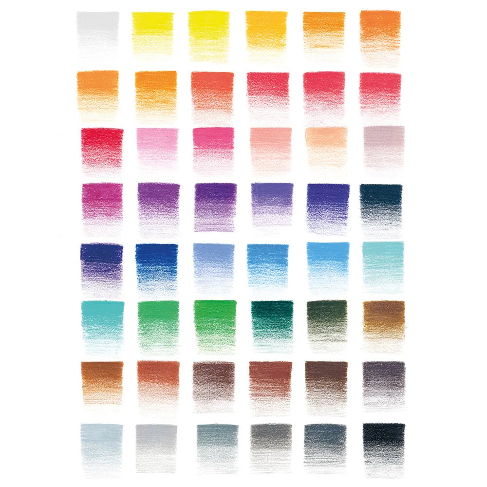 STUDIO PENCIL COLLECTION COLOUR PENCIL TIN - 48PC