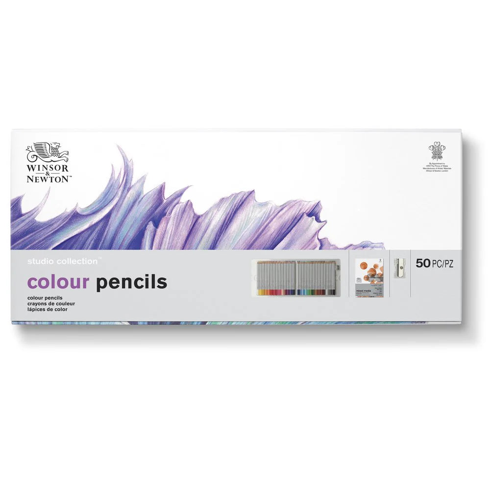 STUDIO PENCIL COLLECTION COLOUR PENCIL TIN - 48PC