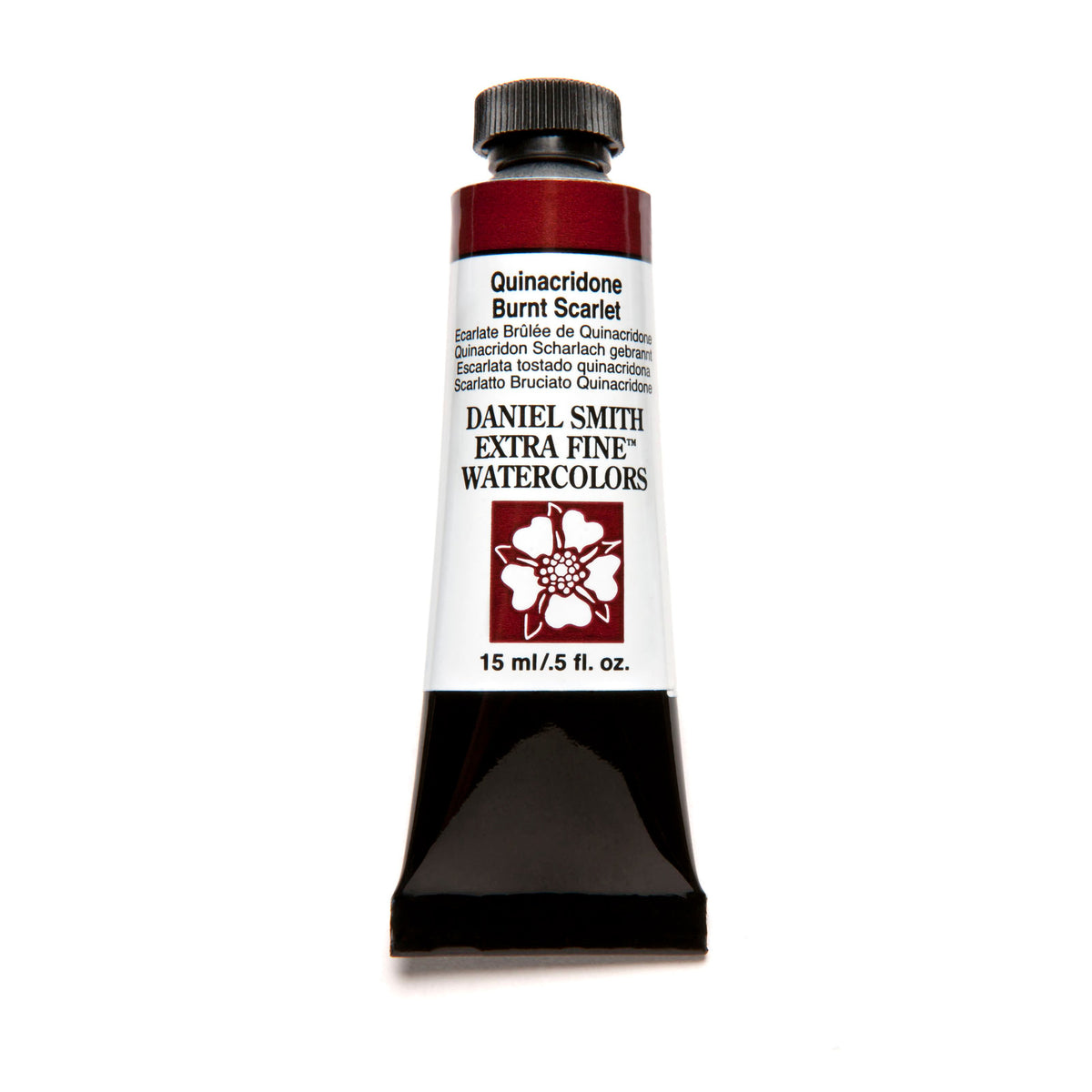 DANIEL SMITH WATERCOLOR 15ml QUINACRIDONE BURNT SCARLET
