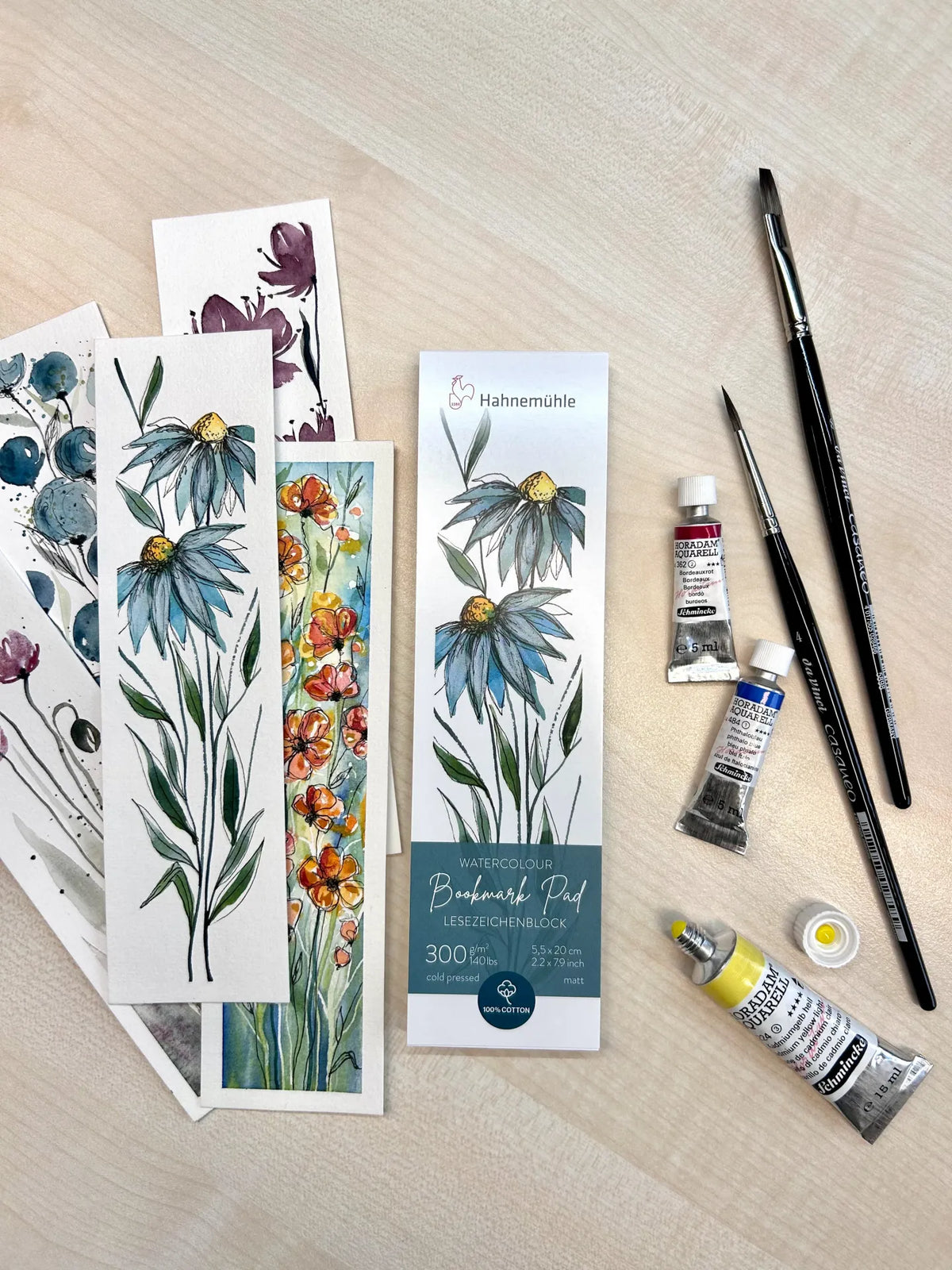BOOKMARK PAD, EXPRESSION 5.5 CM X 20 CM, 15 SHEET PAD
