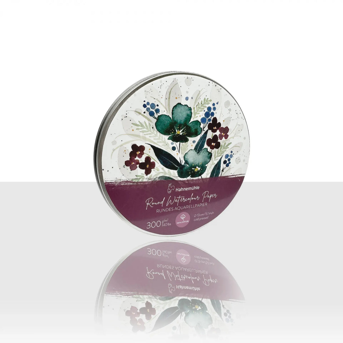 ROUND WATERCOLOUR PAPER, EXPRESSION 300GSM, 100% COTTON, CP, 13CM DIAME...
