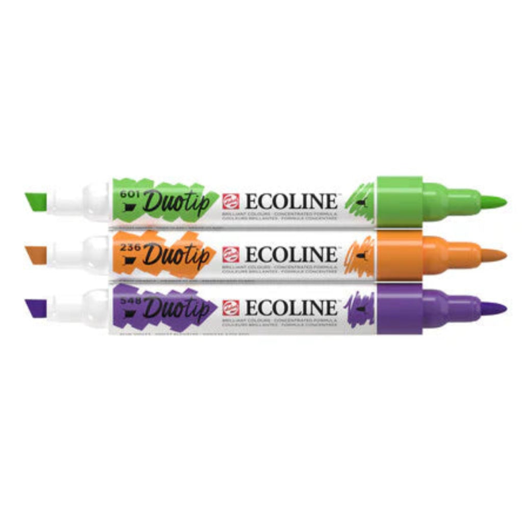 ECOLINE WATERCOLOR DUO TIP SET/3 SECONDARY