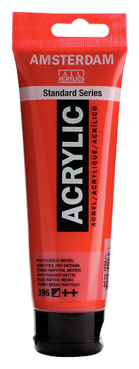 AMSTERDAM STANDARD ACRYLIC 120ML NAPHTHOL RED MEDIUM 396