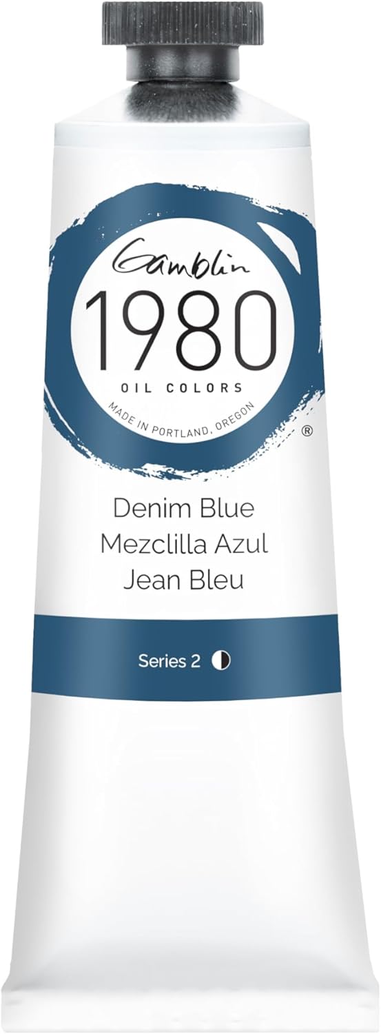 GAMBLIN 1980 OIL COLOR DENIM BLUE 37ML