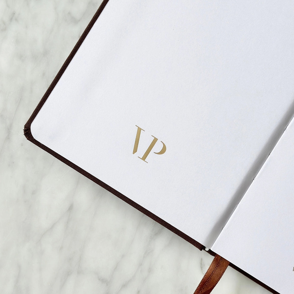 LINEN HARDCOVER DOTTED JOURNAL - ESPRESSO