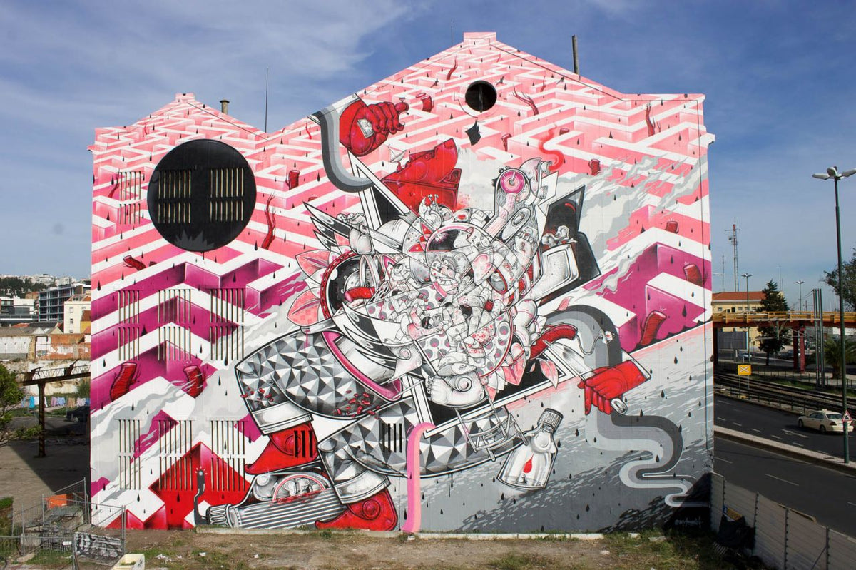 MONTANA BLACK ARTIST EDITION HOW&amp;NOSM POWER RED