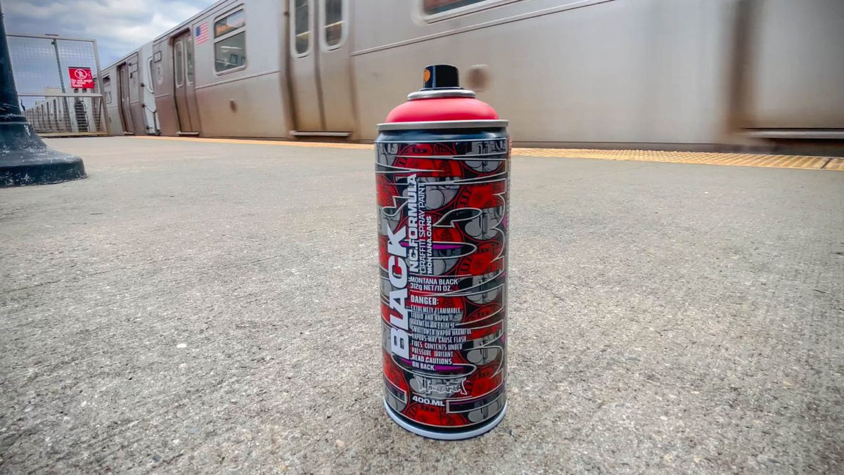 MONTANA BLACK ARTIST EDITION HOW&amp;NOSM POWER RED