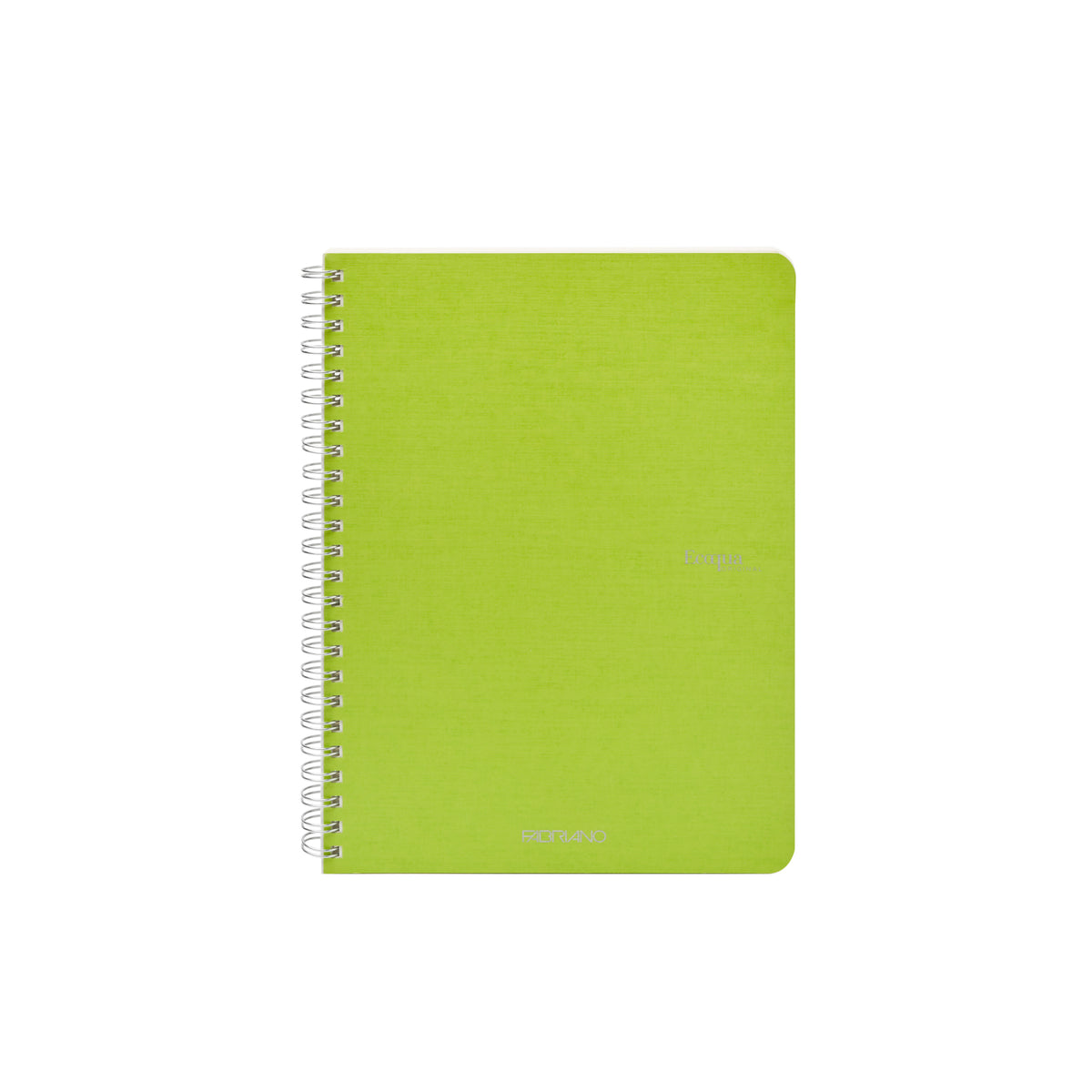 ECOQUA ORIGINAL SPIRAL-BOUND A5 BLANK LIME