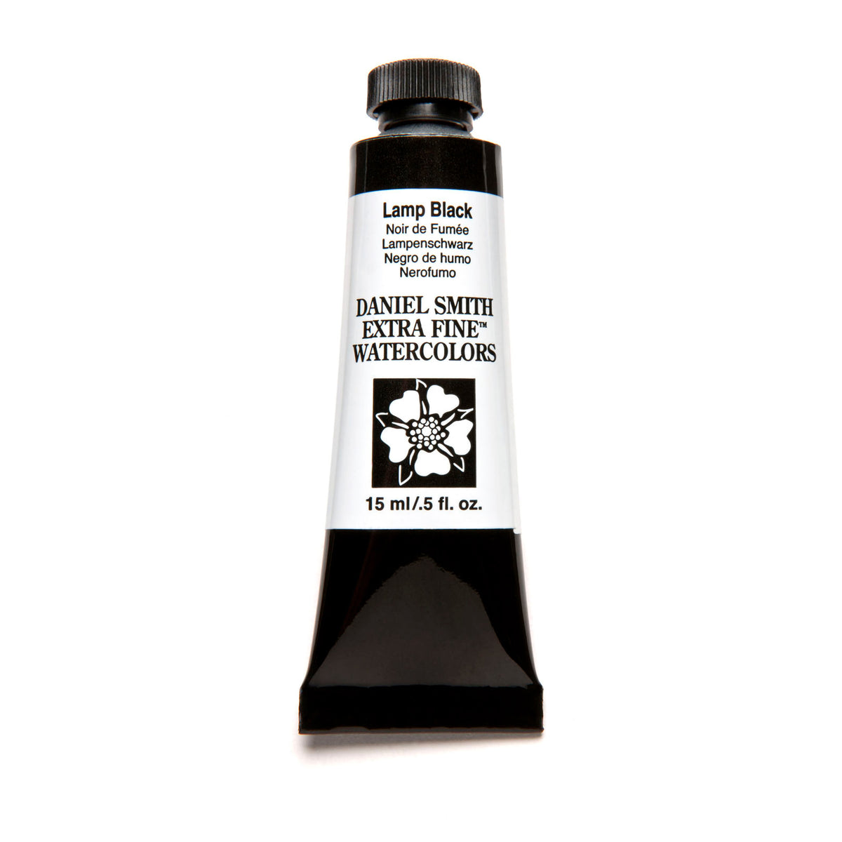DANIEL SMITH WATERCOLOR 15ml LAMP BLACK