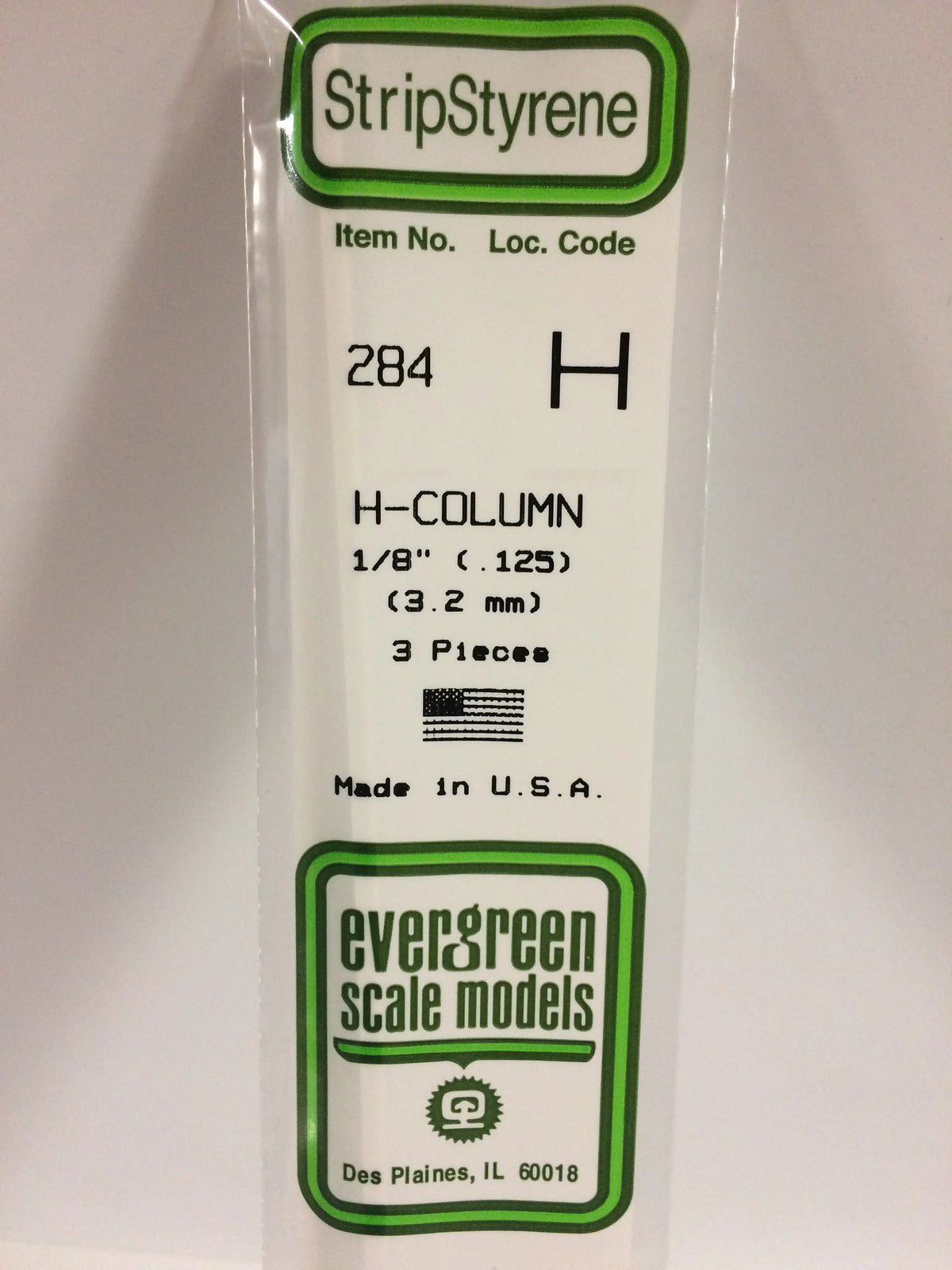 STYRENE H-COLUMN .125