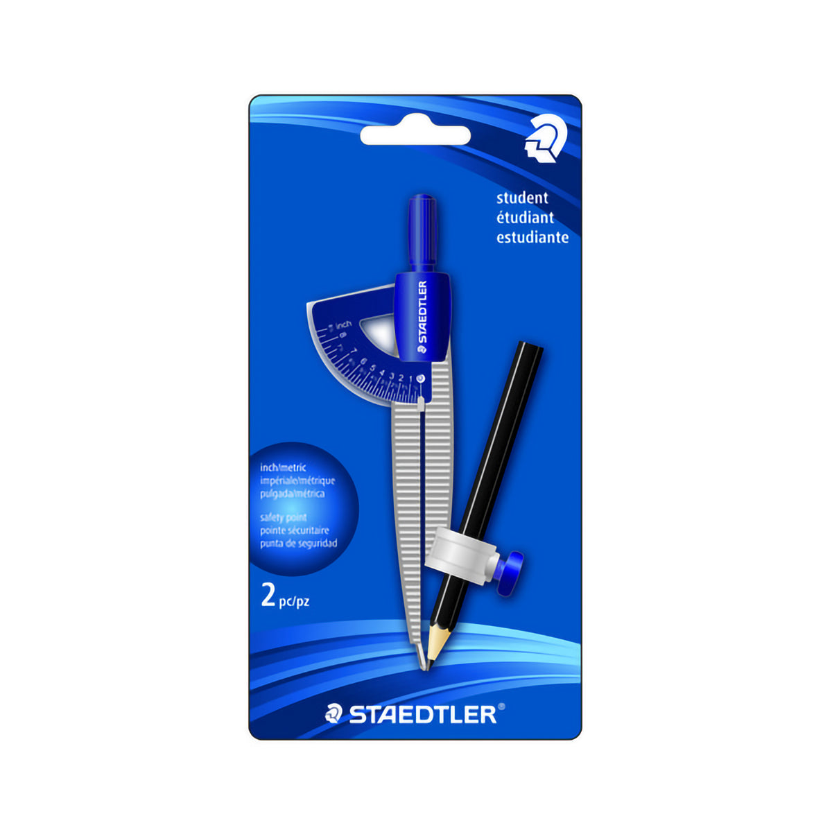 STAEDTLER STUDENT PENCIL COMPASS