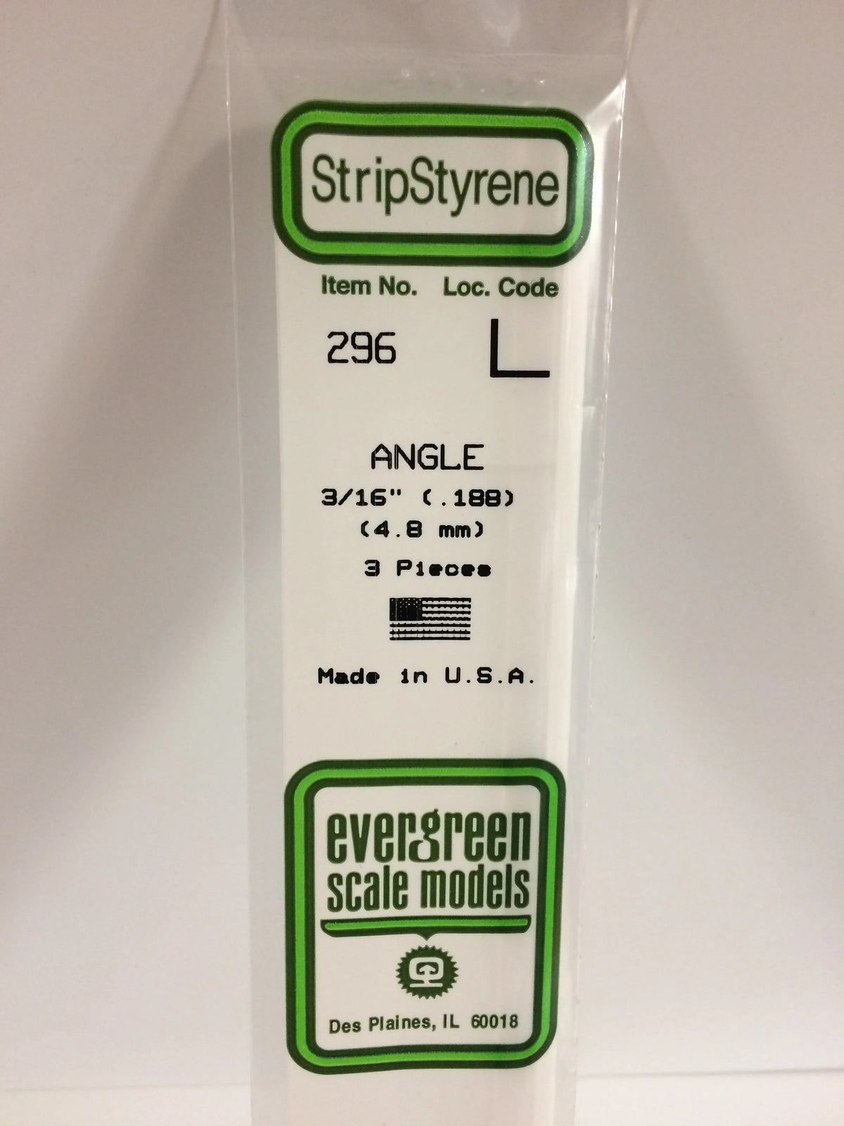 STYRENE ANGLE .188