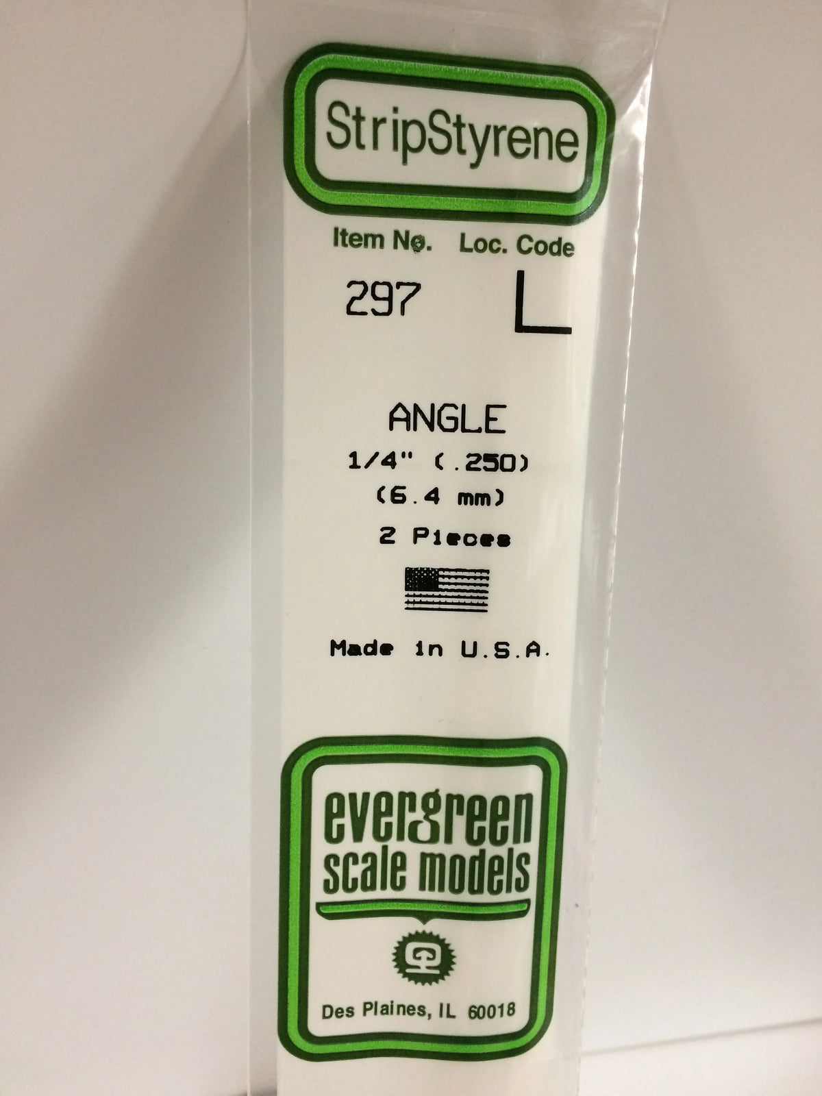 STYRENE ANGLE .250