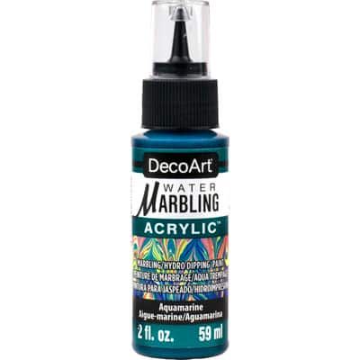 WATER MARBLING PAINT 2oz AQUAMARINE