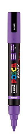 POSCA PAINT MARKER PC-5BR BRUSH VIOLET