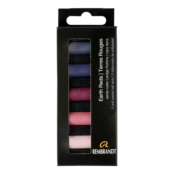 REMBRANDT SOFT PASTEL MICRO SET/5 EARTH REDS