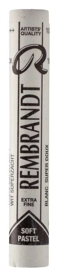 REMBRANDT SOFT PASTEL FULL STICK WHITE SUPER SOFT(5) (101.5)