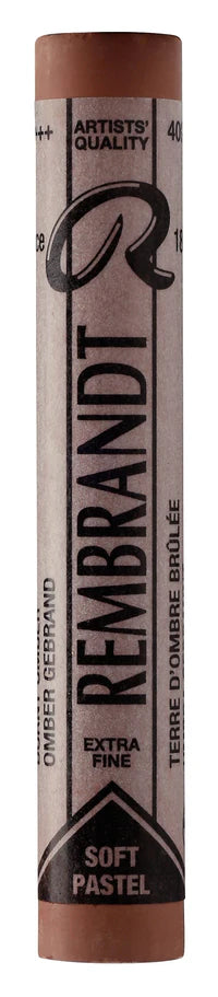 REMBRANDT SOFT PASTEL FULL STICK BURNT UMBER(8) (409.8)