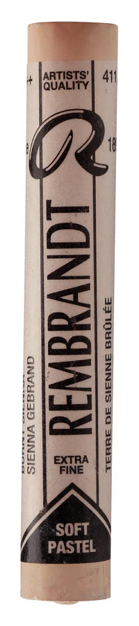 REMBRANDT SOFT PASTEL FULL STICK BURNT SIENNA(10) (411.1)