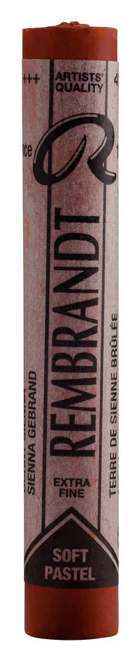 REMBRANDT SOFT PASTEL FULL STICK BURNT SIENNA(5) (411.5)