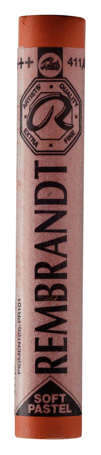 REMBRANDT SOFT PASTEL FULL STICK BURNT SIENNA(8) (411.8)