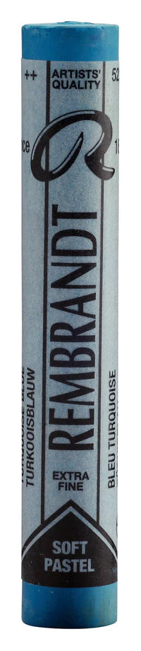 REMBRANDT SOFT PASTEL FULL STICK TURQUOISE BLUE(5) (522.5)