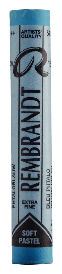 REMBRANDT SOFT PASTEL FULL STICK PHTHALO BLUE(7) (570.7)