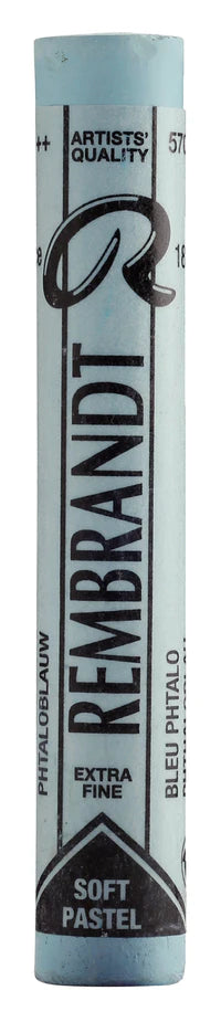 REMBRANDT SOFT PASTEL FULL STICK PHTHALO BLUE(9) (570.9)