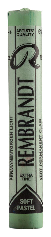 REMBRANDT SOFT PASTEL FULL STICK PERMANENT GREEN LIGHT(9) (618.9)