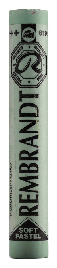 REMBRANDT SOFT PASTEL FULL STICK PERMANENT GREEN DEEP(9) (619.9)
