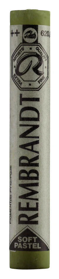 REMBRANDT SOFT PASTEL FULL STICK OLIVE GREEN(8) (620.8)