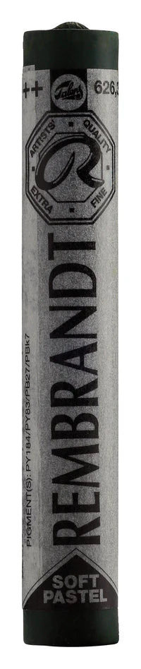 REMBRANDT SOFT PASTEL FULL STICK CINNABAR GREEN LIGHT(3) (626.3)