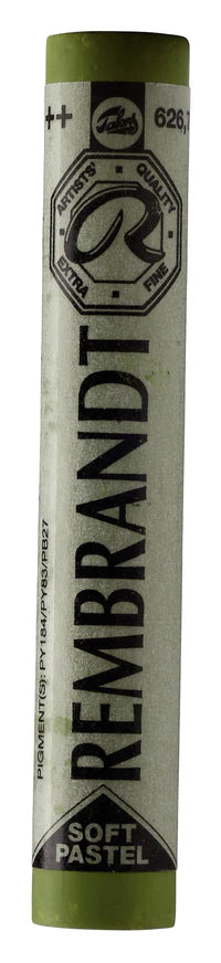 REMBRANDT SOFT PASTEL FULL STICK CINNABAR GREEN LIGHT(7) (626.7)