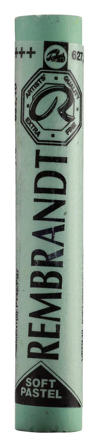 REMBRANDT SOFT PASTEL FULL STICK CINNABAR GREEN DEEP(10) (627.1)