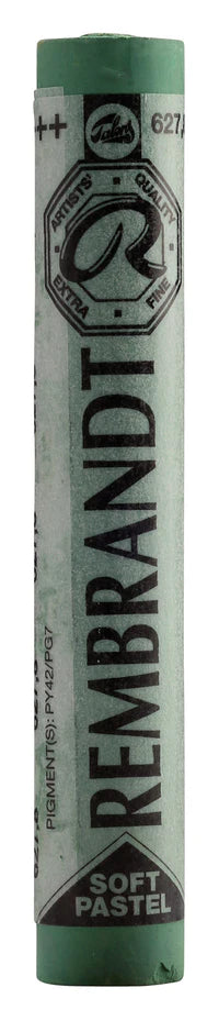REMBRANDT SOFT PASTEL FULL STICK CINNABAR GREEN DEEP(8) (627.8)