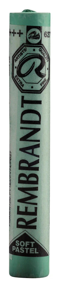 REMBRANDT SOFT PASTEL FULL STICK CINNABAR GREEN DEEP(9) (627.9)
