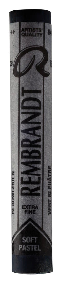 REMBRANDT SOFT PASTEL FULL STICK BLUISH GREEN(2) (640.2)