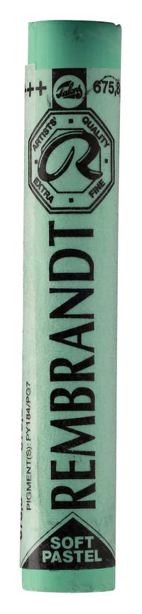 REMBRANDT SOFT PASTEL FULL STICK PHTHALO GREEN(8) (675.8)