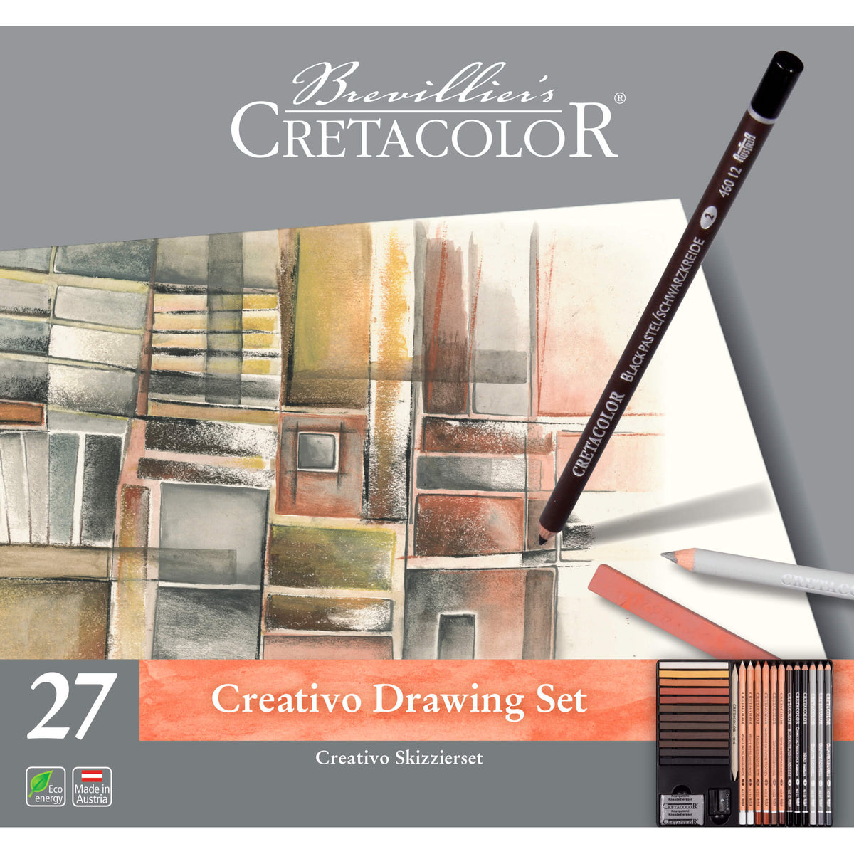 CREATIVO, TIN BOX, 27 PCS.