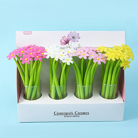 GEL PEN COSMOS FLOWER