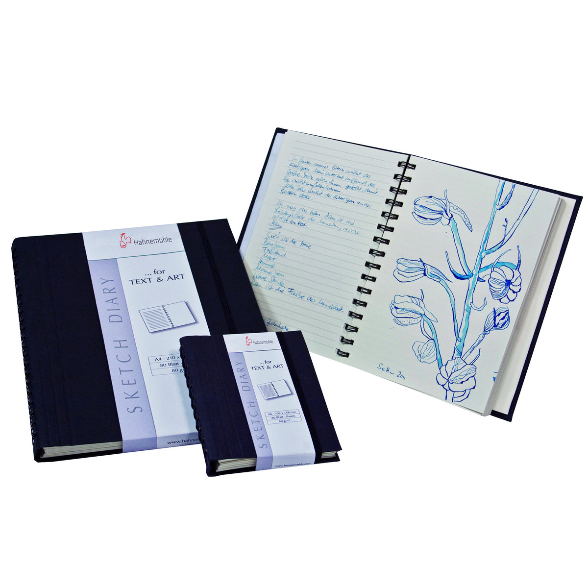 HAHNEMUELE SKETCH DIARY 5.83&quot; x 8.27&quot;